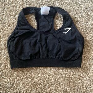 GYMSHARK black sports bra